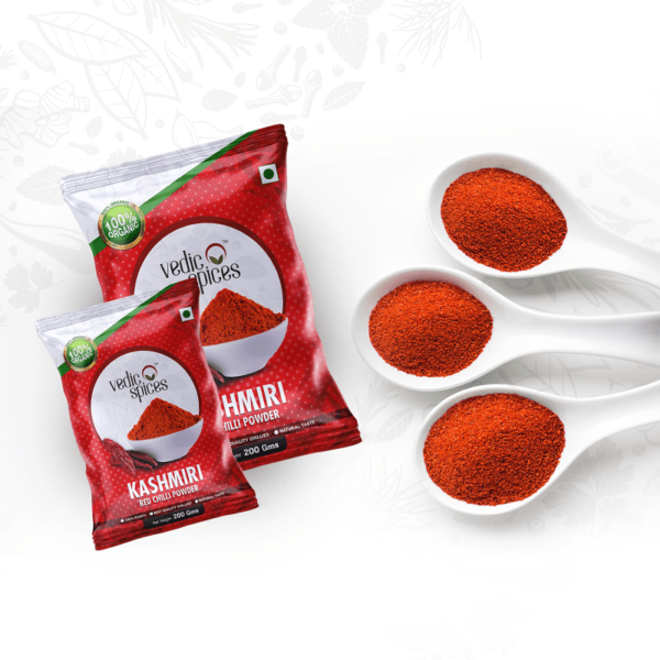 Kashmiri Organic Red Chilli Powder - Image 2