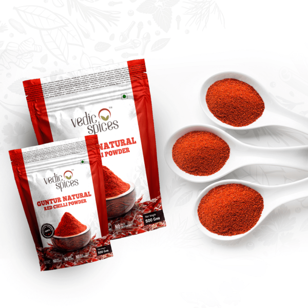 Guntur Natural Red Chilli Powder - Image 2